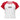 Progress Over Perfection Embroidered Women's Micro Rib Raglan Baby Tee - White/Red / S | Sobervation