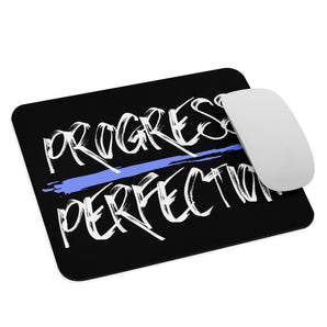 Progress Over Perfection Mouse Pad – Recovery Desk Accessory - Default Title | Sobervation