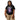 Purple Serenity Cub Organic Women's Tee - Black / S | Sobervation