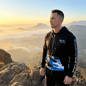 Recovery Champion All Over Print Zip Hoodie - Camo Graffiti Design - 2XS All Over Print Zip Up Hoodie - Sobervation