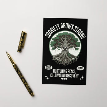 Recovery Roots Greeting Card - Default Title | Sobervation