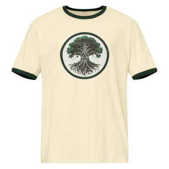Recovery Roots Ringer Tee – The Tree That Reminds You to Grow - S | Sobervation