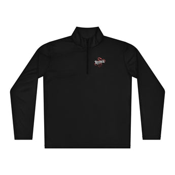 Recovery Snake Quarter-Zip Pullover – Sobriety Symbol Activewear - Black / XS | Sobervation