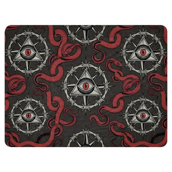 Recovery Snake Sherpa Blanket – Sobriety Symbol Pattern - Default Title | Sobervation