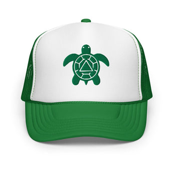 Recovery Turtle Embroidered Foam Trucker Hat - Default Title | Sobervation
