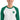 Recovery Turtle Embroidered Unisex 3/4 Sleeve Raglan Shirt - S | Sobervation