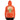 Recovery Turtle Hoodie – Embroidered Front + Back Print - Orange Embroidered Hoodie - Sobervation