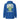 Recovery Turtle Zip Hoodie – Embroidered & Printed - Royal Embroidered Zip Up Hoodie - Sobervation
