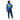 Recovery Turtle Zip Hoodie – Embroidered & Printed - Royal Embroidered Zip Up Hoodie - Sobervation