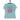Relaxed Pawsitively Sober Tee for Women - Comfort Meets Commitment - Heather Blue Lagoon Womens Graphic Print Tee - Sobervation