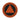 Orange Sobriety Symbol Embroidered Patch - Iron-On Sew-On Pin - Black | Sobervation