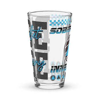 Rise Mindset Pint Glass – Recovery-Inspired Sobriety Drinkware - Default Title | Sobervation