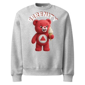 Ruby the Red Serenity Cub Oversized Sweatshirt - Athletic Heather / S | Sobervation