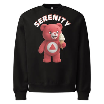 Ruby the Red Serenity Cub Oversized Sweatshirt - Black / S | Sobervation