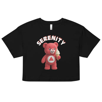 Ruby the Serenity Cub Crop Tee - Black / XS | Sobervation