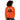 Scary Sober Night Classic Unisex Hoodie – Embroidered Front & Printed Back - Orange Embroidered Hoodie - Sobervation