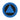 Sky Blue Sobriety Symbol Embroidered Patch - Iron-On Sew-On Pin - Black | Sobervation