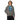 Skye Blue Serenity Cub Oversized Hoodie - Asphalt Oversized Graphic Print Hoodie - Sobervation