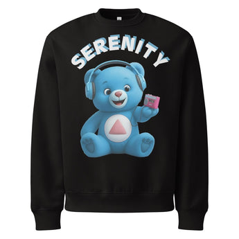 Skye Blue Serenity Cub Oversized Sweatshirt - Black / S | Sobervation