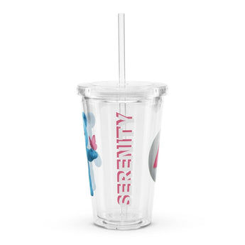Skye Serenity Cub Clear Plastic Tumbler – 16 oz - Default Title | Sobervation