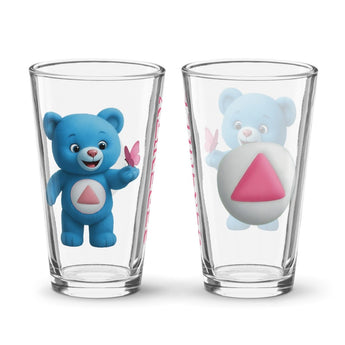 Skye Serenity Cub Pint Glass – 16 oz Shaker - Default Title | Sobervation