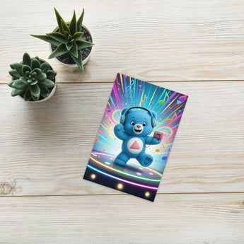 Skye the Serenity Cub Greeting Card – Turn Up the Joy - Default Title | Sobervation