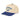 Sober AF 5 - Panel Mid - Profile Baseball Cap – Embroidered Statement Recovery Hat - Royal/Natural 5 Panel Mid Profile Baseball Cap - Sobervation