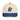 SOBER AF Embroidered 5-Panel Baseball Cap – Collegiate Style - Royal/Natural | Sobervation