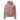 SOBER AF Embroidered Women's Relaxed Hoodie – Pink Collegiate Design - Hazy Pink / XS | Sobervation