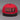SOBER AF High-Profile Snapback - Structured Wool-Blend Flat Bill Cap - Black / Red / Red | Sobervation