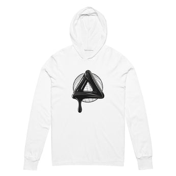 SOBER Black Label Hooded Long Sleeve Tee – Melting Symbol Streetwear - XS | Sobervation