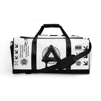 SOBER Black Label Duffle Bag – All-Over Print Recovery Streetwear - Default Title | Sobervation
