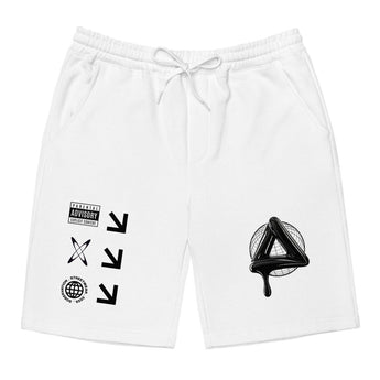 SOBER Black Label Fleece Shorts – Melting Symbol Activewear - S | Sobervation