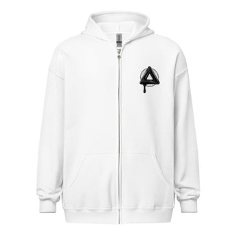 SOBER Black Label Zip Hoodie – Melting Symbol Streetwear - S | Sobervation