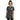 SOBER – Blue Gingham Floral Back Print Essential Tee w/ Rose Detail - Heather Royal Graphic Print T Shirt - Sobervation