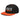 Sober Champion Embroidered Snapback - Recovery Streetwear - Orange / Black / Black Classic Snapback - Sobervation