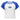 Sober Champion Embroidered Women's Micro Rib Raglan Baby Tee - White /True Royal / S | Sobervation