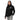 Sober Champion Lightweight Quarter-Zip Pullover – One Day at a Time - Black / XS | Sobervation