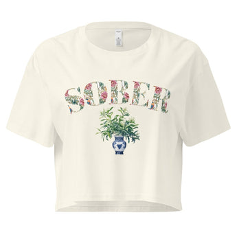 SOBER – Chinoiserie Crop Top - XS | Sobervation