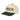 SOBER Emblem 5 - Panel Mid - Profile Baseball Cap – Embroidered Sobriety Symbol Hat - Dark Green/Natural 5 Panel Mid Profile Baseball Cap - Sobervation