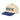 SOBER Emblem 5 - Panel Mid - Profile Baseball Cap – Embroidered Sobriety Symbol Hat - Royal/Natural 5 Panel Mid Profile Baseball Cap - Sobervation