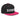 SOBER - Embroidered Snapback Hat - Black/ Neon Pink Classic Snapback - Sobervation