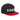 SOBER - Embroidered Snapback Hat - Black/ Red Classic Snapback - Sobervation