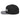 SOBER - Embroidered Snapback Hat - Black/ Silver Classic Snapback - Sobervation