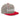 SOBER - Embroidered Snapback Hat - Heather Grey/ Red Classic Snapback - Sobervation