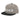SOBER - Embroidered Snapback Hat - Heather/Black Classic Snapback - Sobervation