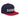 SOBER - Embroidered Snapback Hat - Navy/ Red Classic Snapback - Sobervation