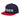 SOBER - Embroidered Snapback Hat - Navy/ Red Classic Snapback - Sobervation