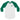 Sober Shamrock Embroidered Raglan Shirt | Unisex 3/4 Sleeve - S | Sobervation