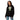 Sober Strength Oversized Hoodie – Recovery Turtle - Black Oversized Graphic Print Hoodie - Sobervation